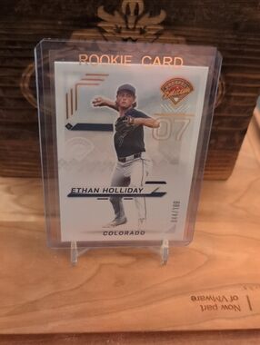 2025 Panini Ethan Holliday Prospect Edition Rookie Card #44/199 Rockies
